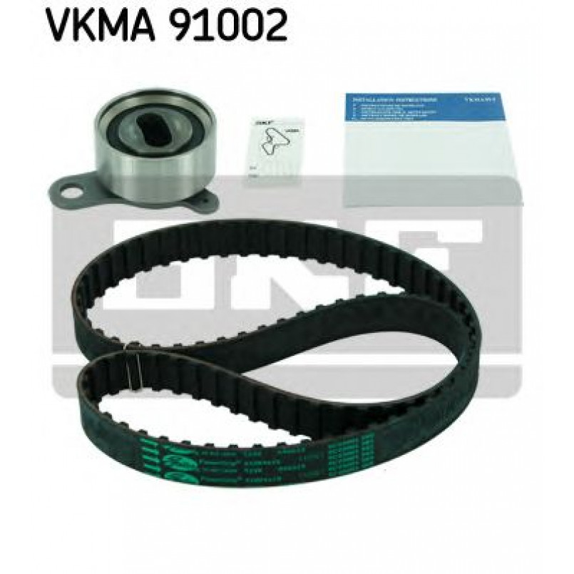 VKMA 91002 SKF Комплект (ремінь+ролики)